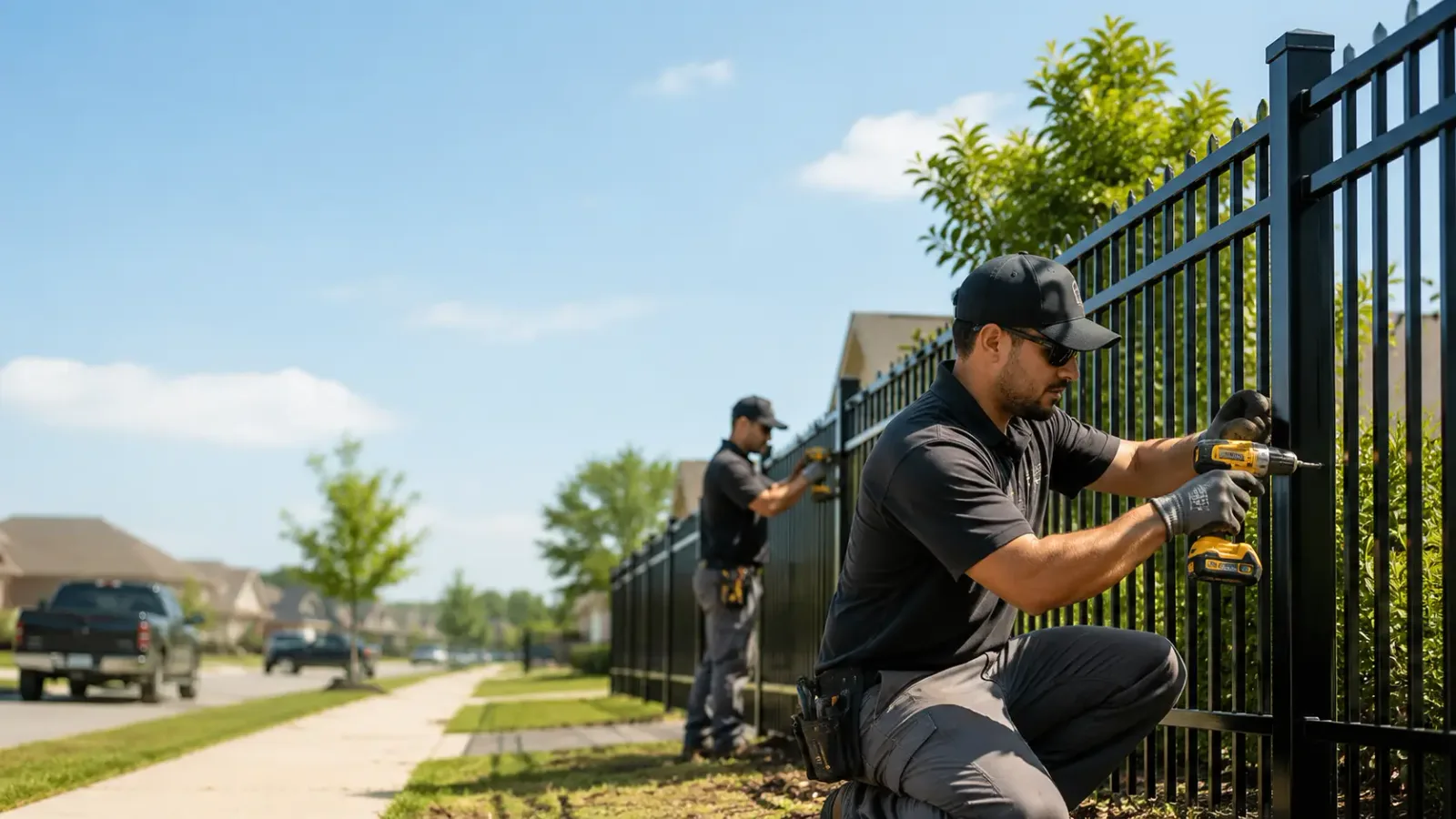 Metal Fence Installation in Webster, IA